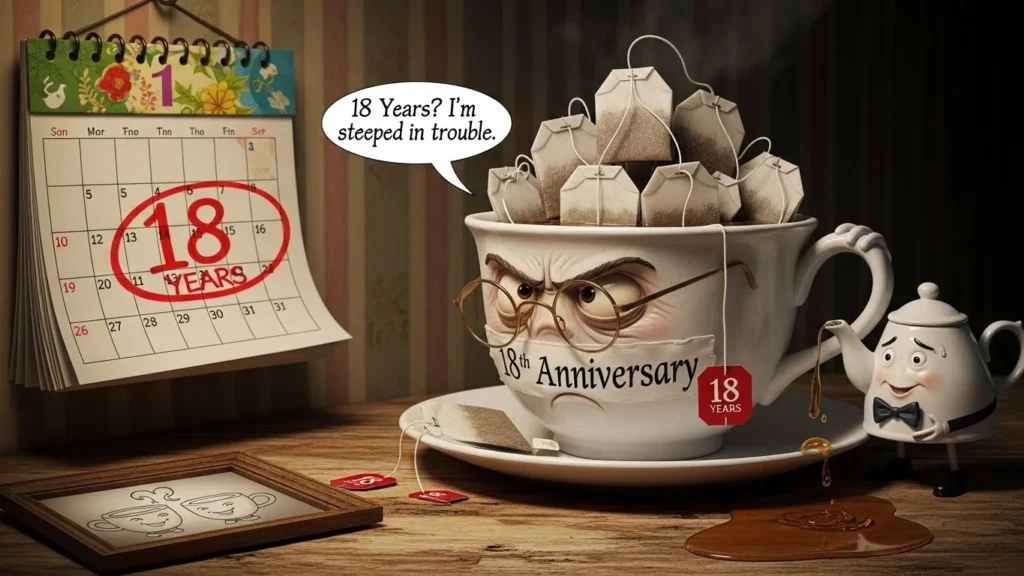 18th wedding anniversary quotes