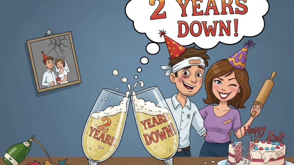 2nd wedding anniversary quotes