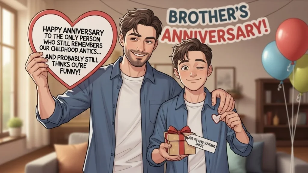 anniversary wish for brother