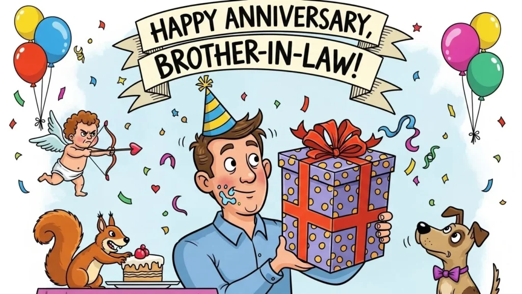 anniversary wish for brother in law