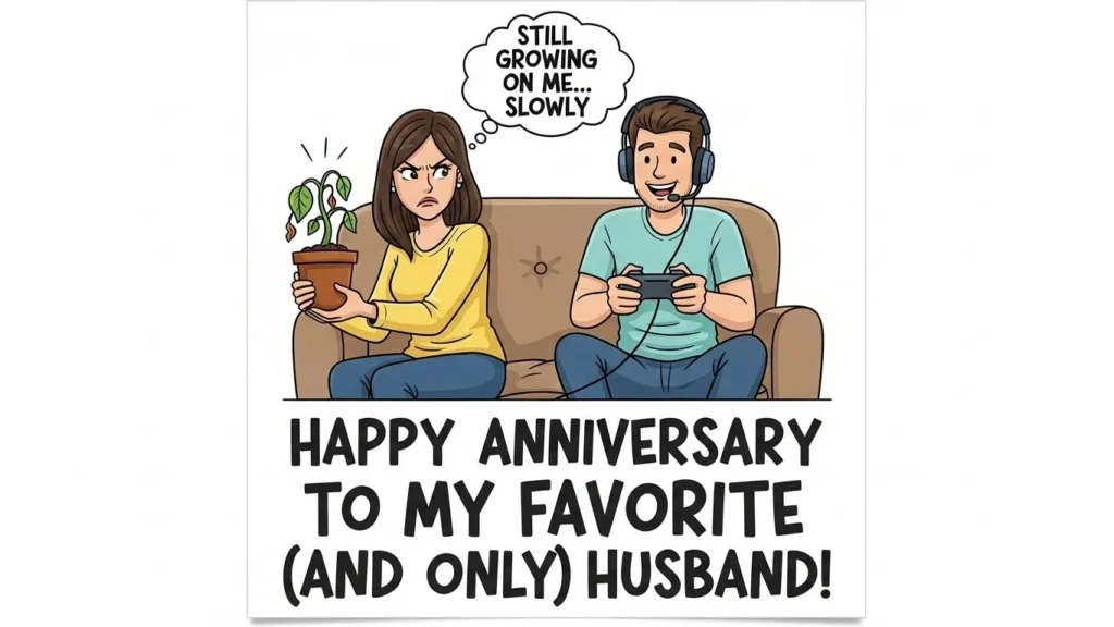 anniversary wish for husband in English