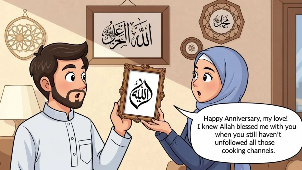 anniversary wish for husband in Islam