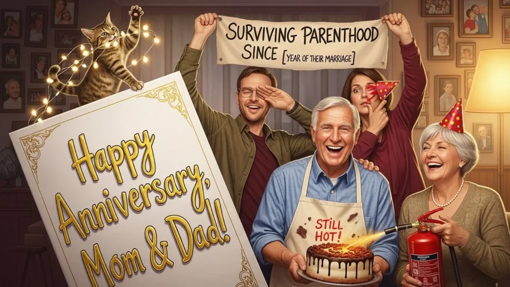 anniversary wish for mom and dad