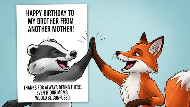 birthday wishes for brother from another mother