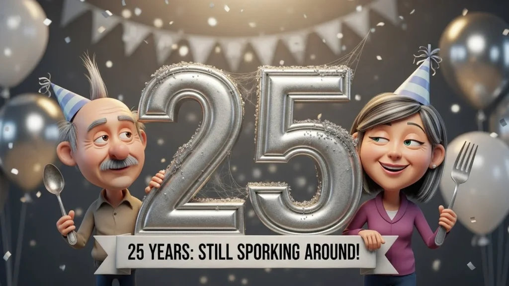 how to wish for a 25th anniversary