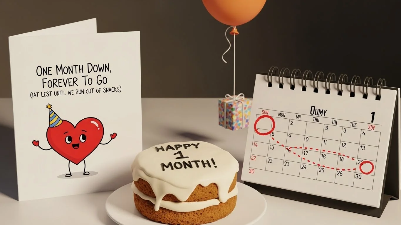 one month anniversary wish for boyfriend