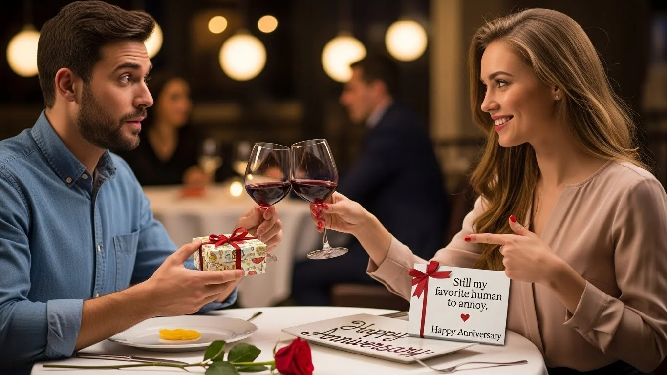 romantic anniversary wish for husband