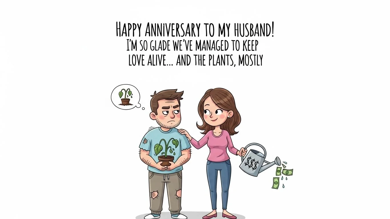 simple anniversary wish for husband