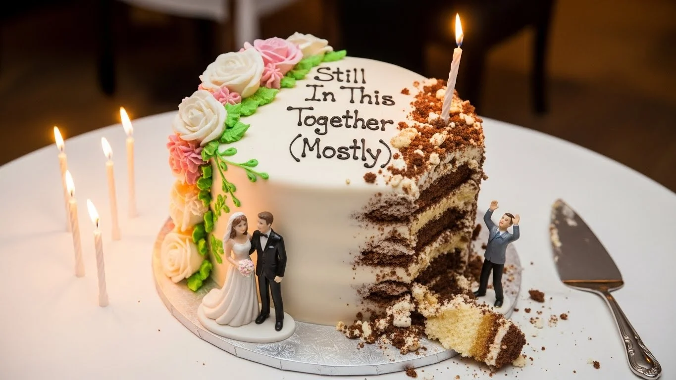 wedding anniversary cake