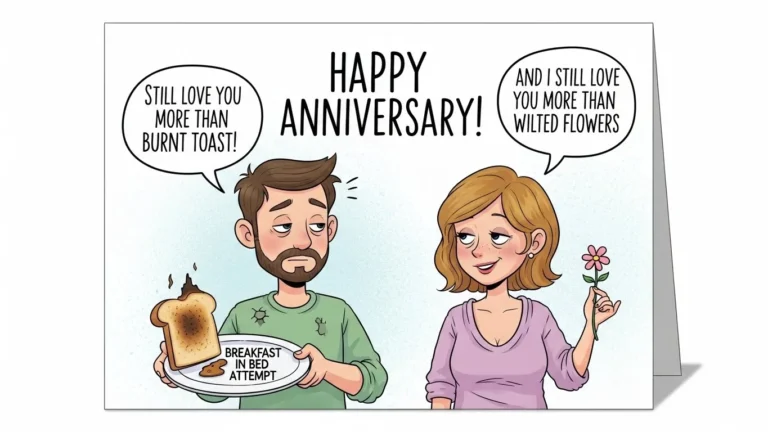 wedding anniversary card