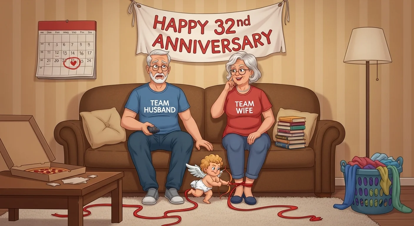 32nd Wedding Wishes for Parents