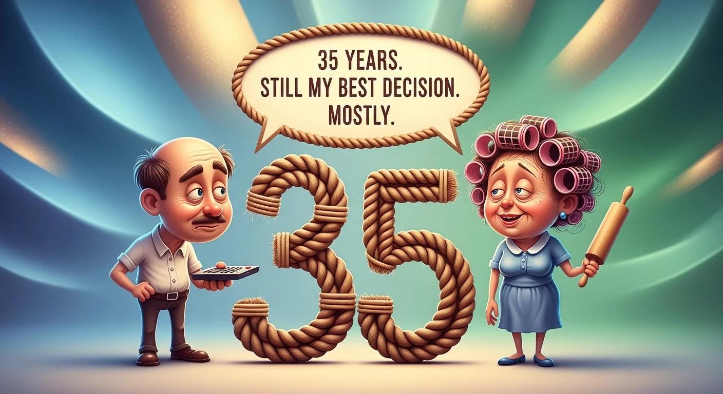 35th Wedding Anniversary Quotes for Husband