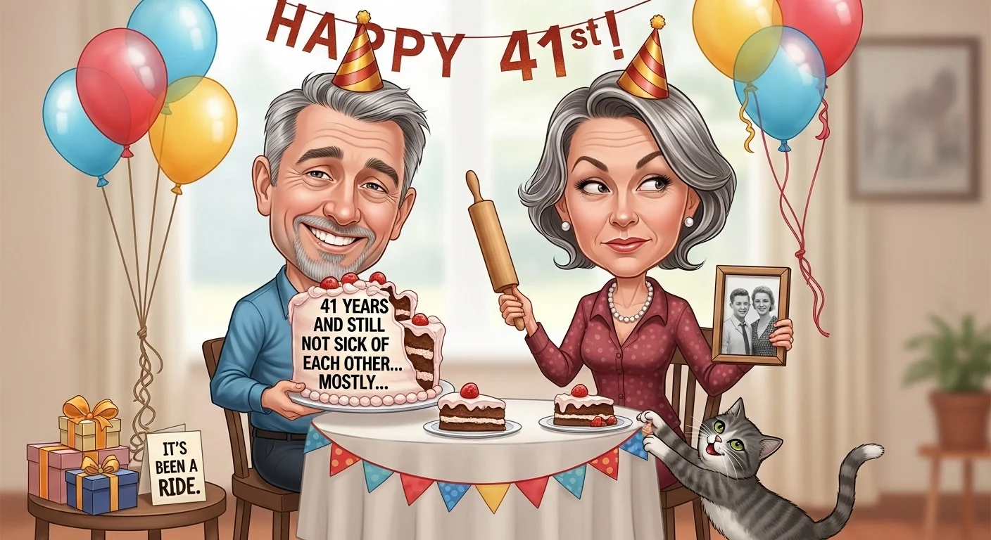 41st wedding anniversary quotes for wife