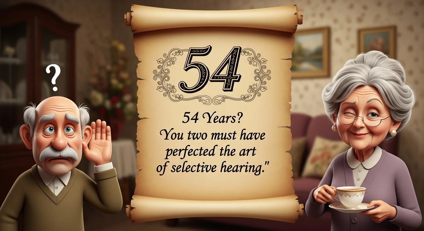 54th Wedding Anniversary Quotes for Husband
