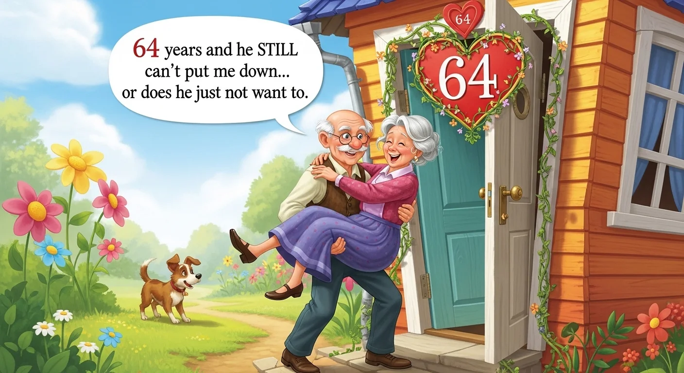 64th Wedding Anniversary Quotes for Wife