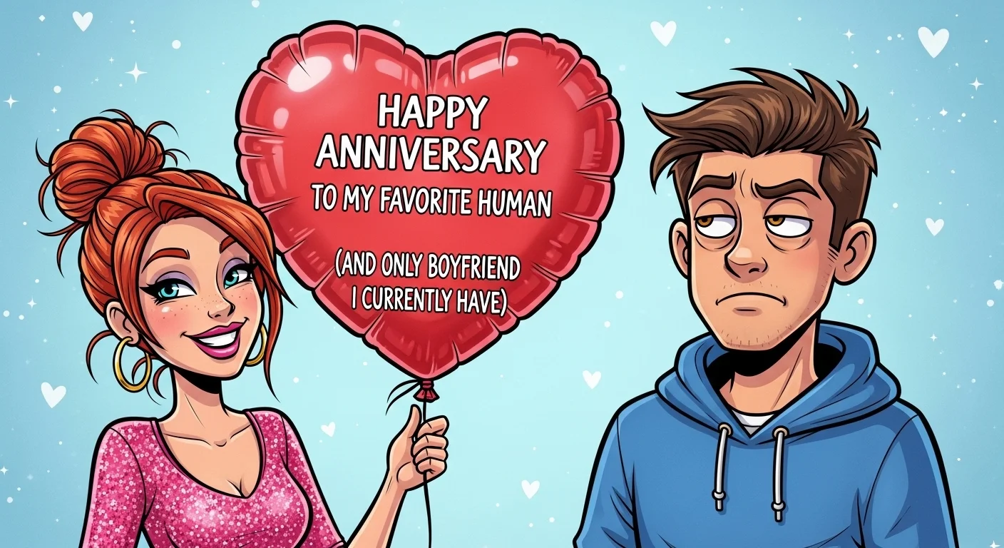 Deep love anniversary wishes for boyfriend