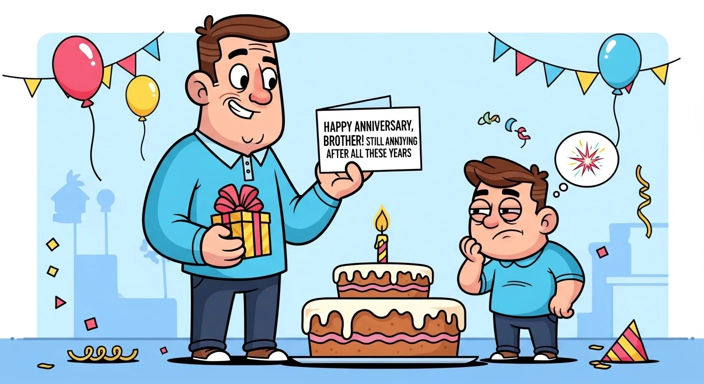 Heart touching anniversary wishes for brother