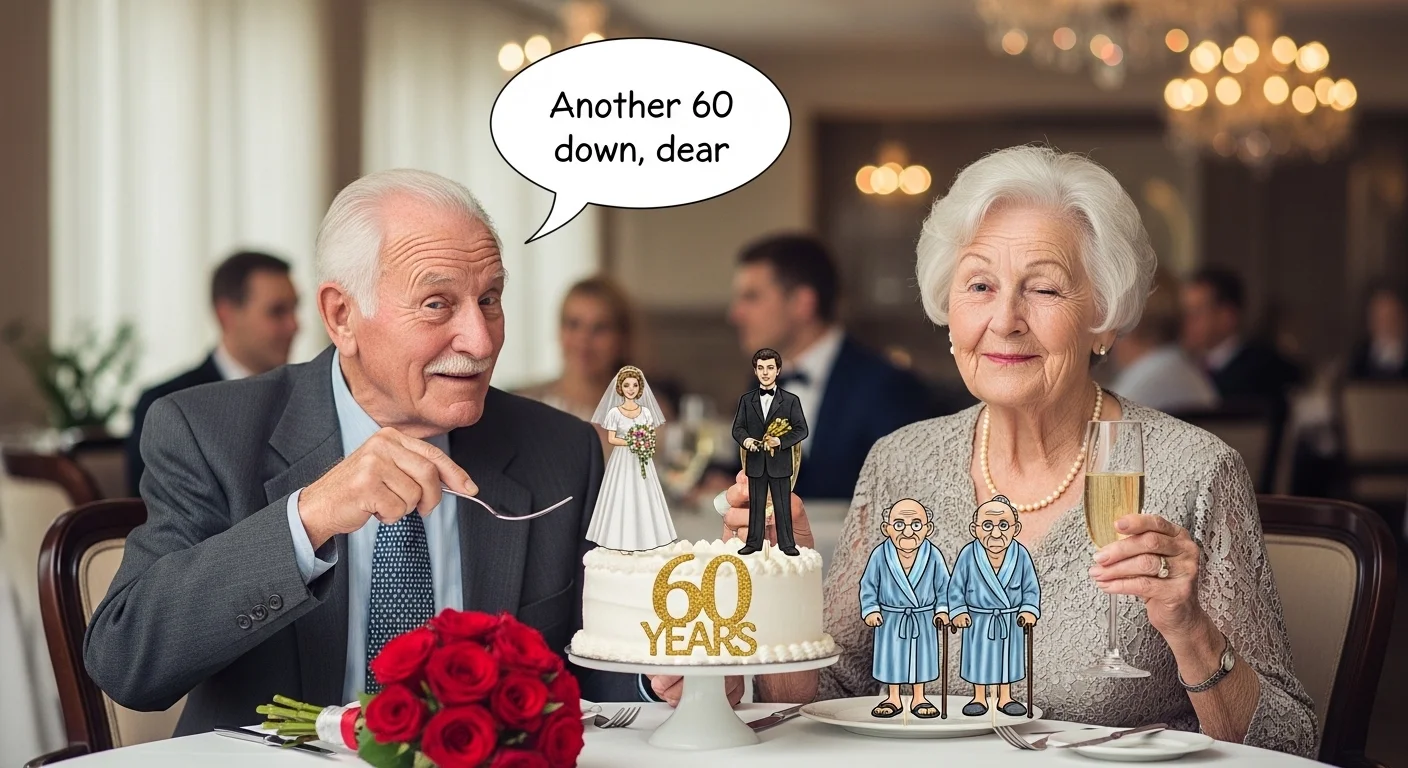 Inspirational 60th Wedding Anniversary Wishes for Couple
