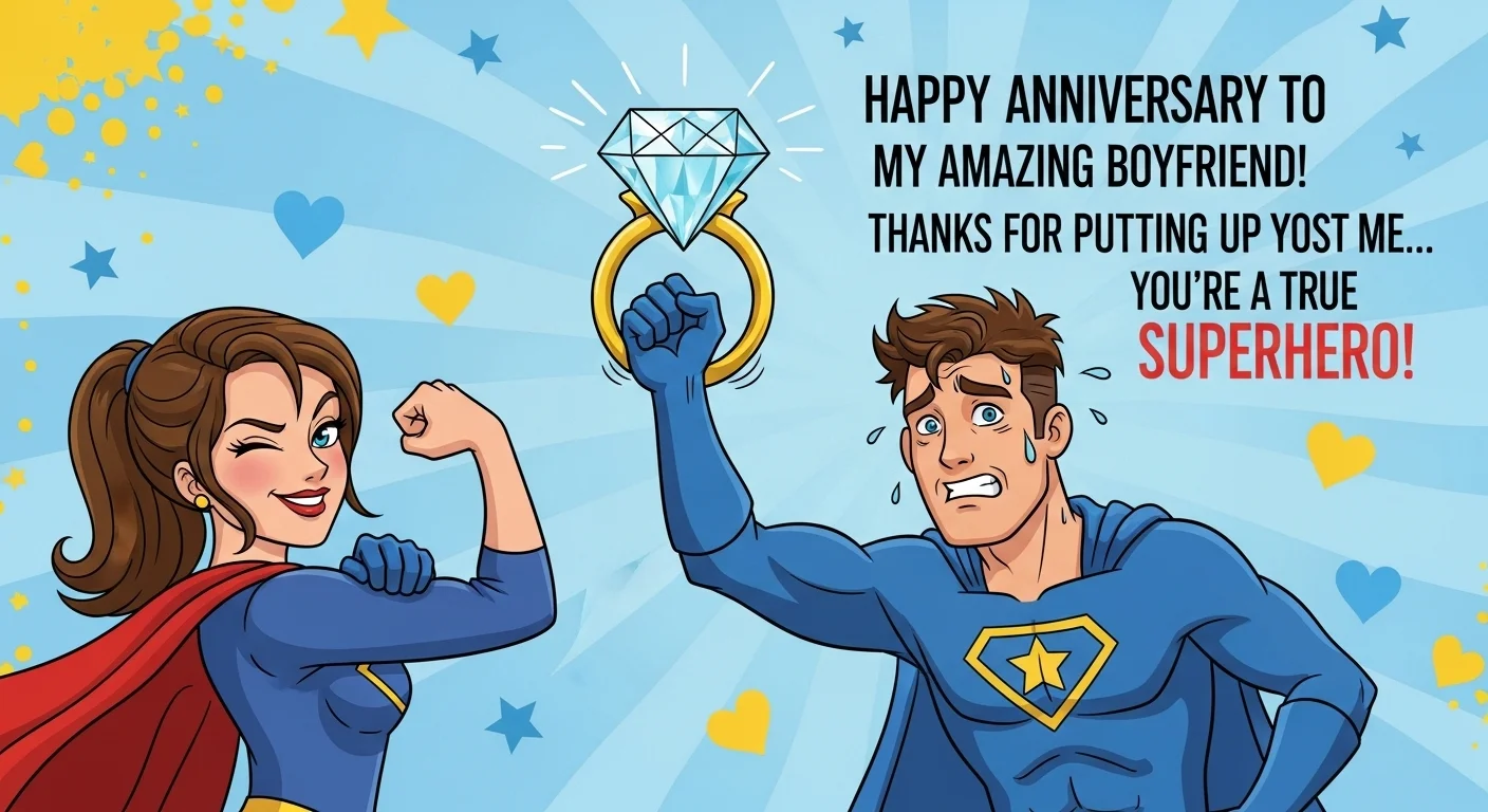 Long happy anniversary wishes for boyfriend