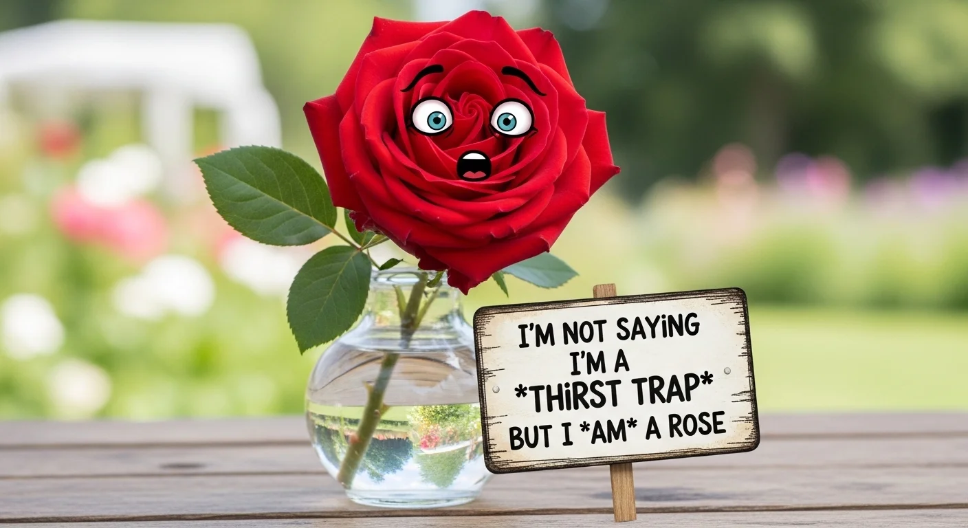 Pink Rose Captions for Instagram