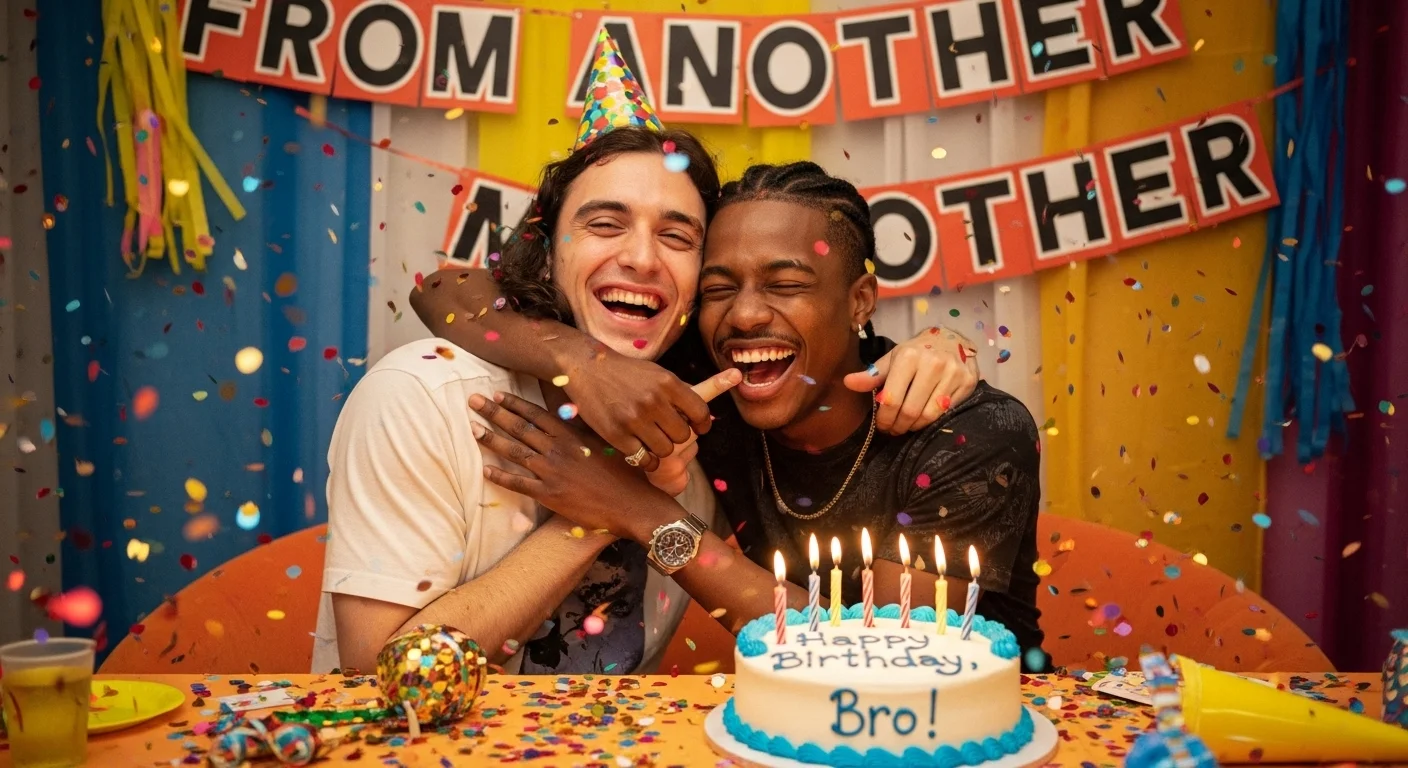 Short birthday wishes for brother from another mother