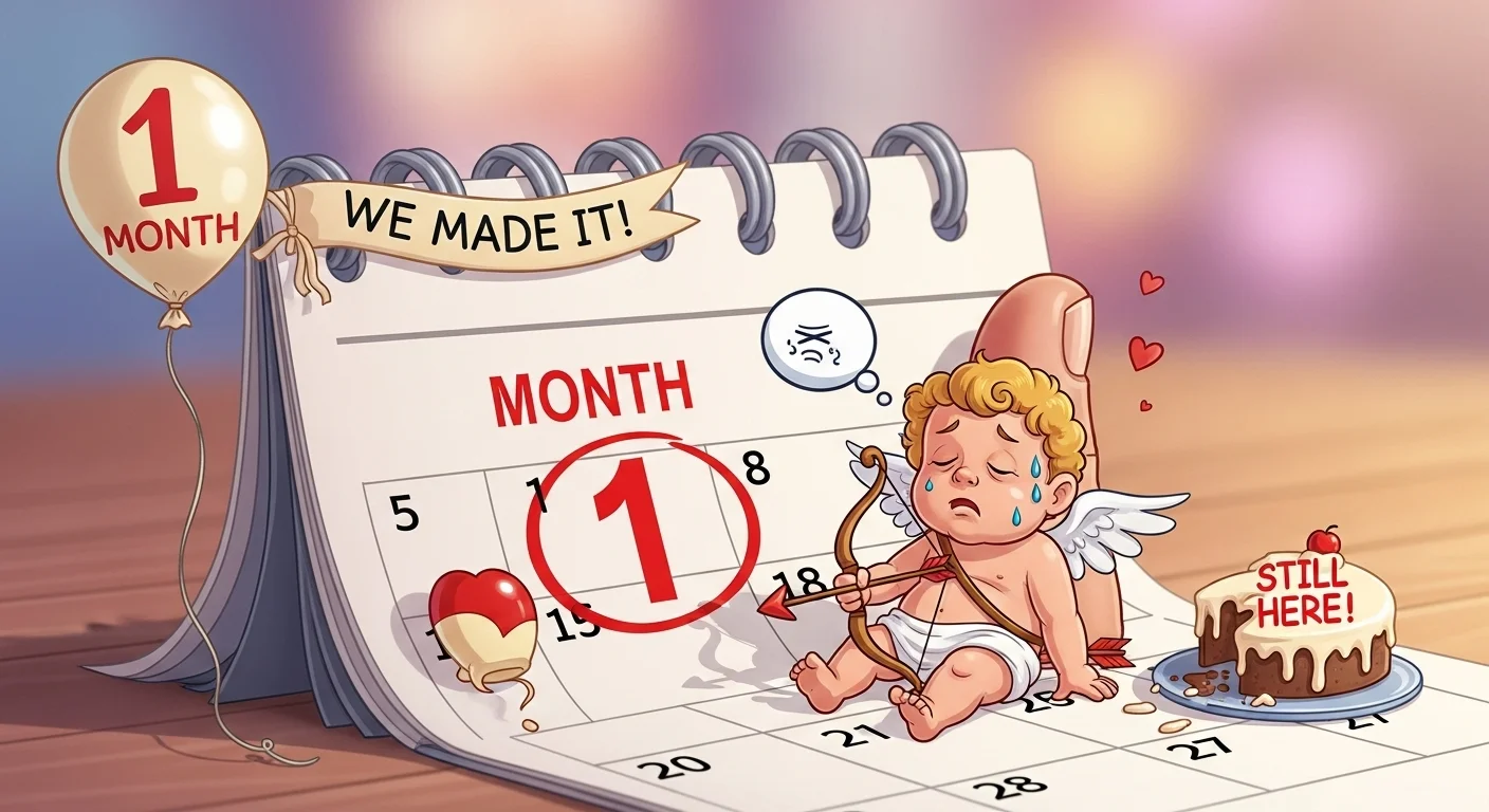 Thoughtful Card Messages for a Wedding Anniversary (1 Month)