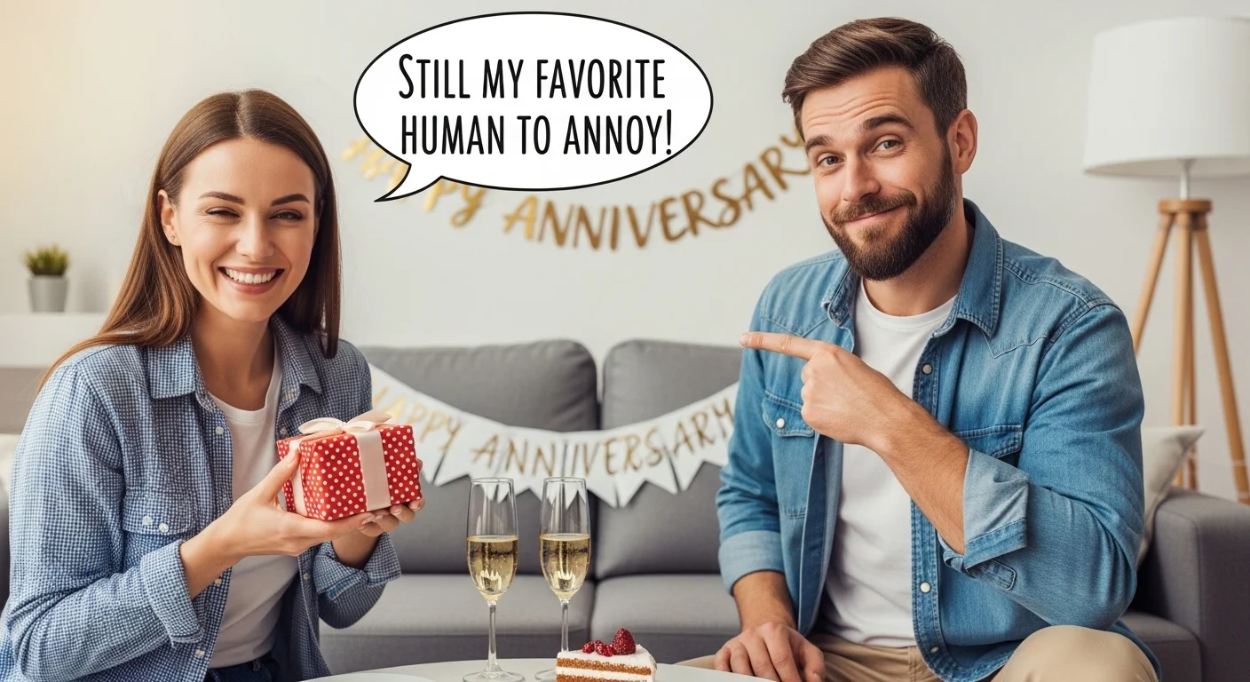 Thoughtful Card Messages for a Wedding Anniversary