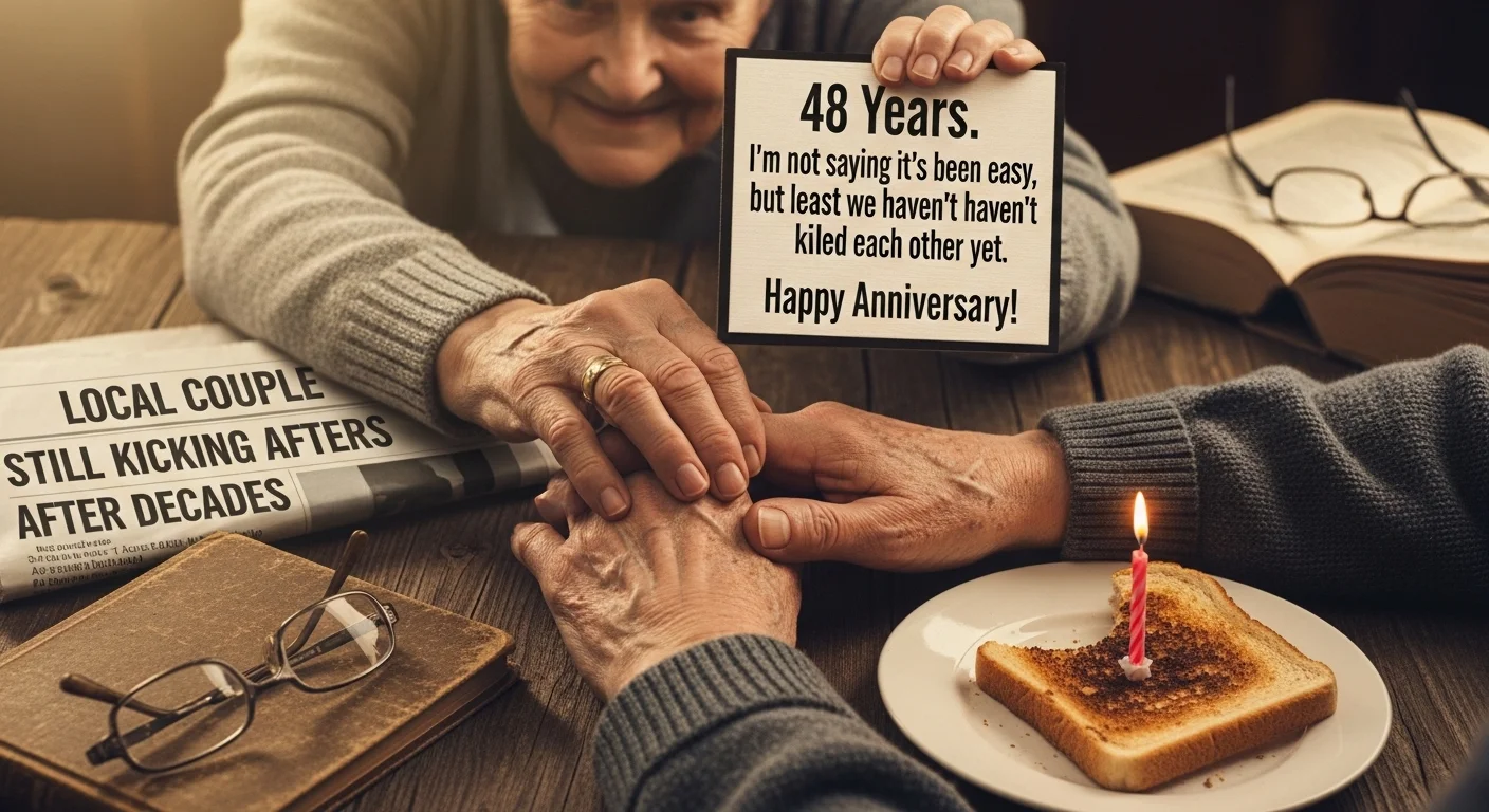 Thoughtful Card Messages for a Wedding Anniversary