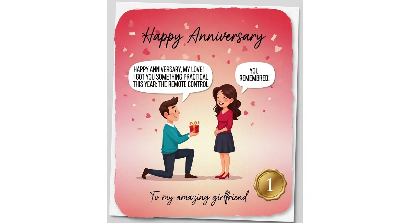 Thoughtful Card Messages for a Wedding Anniversary