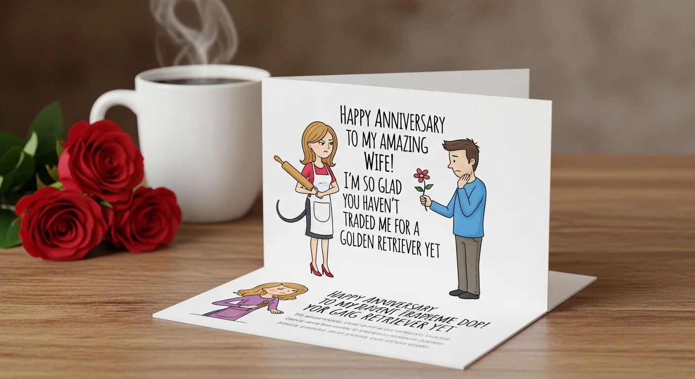 Thoughtful Card Messages for a Wedding Anniversary