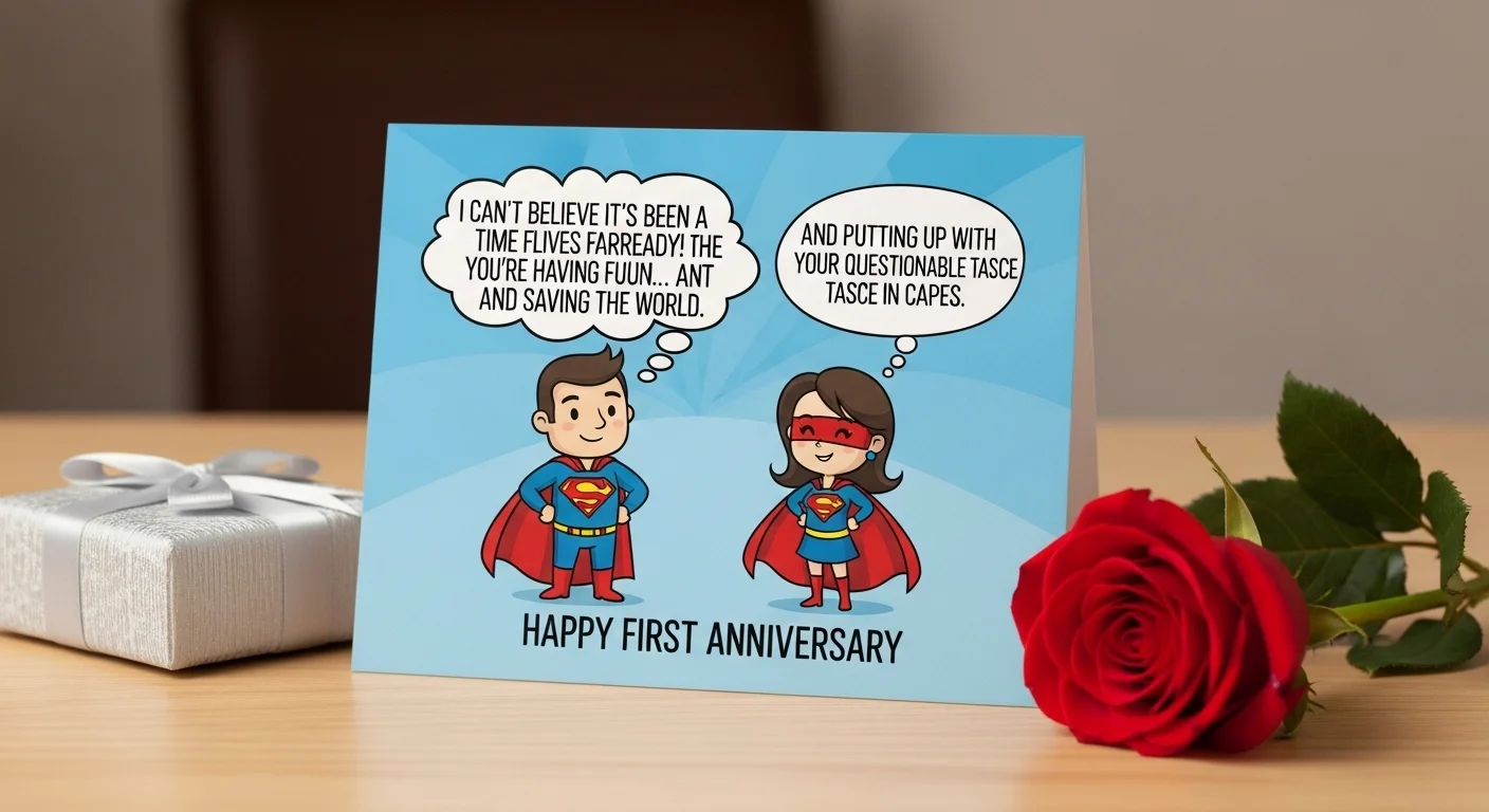 Thoughtful Card Messages for a Wedding Anniversary