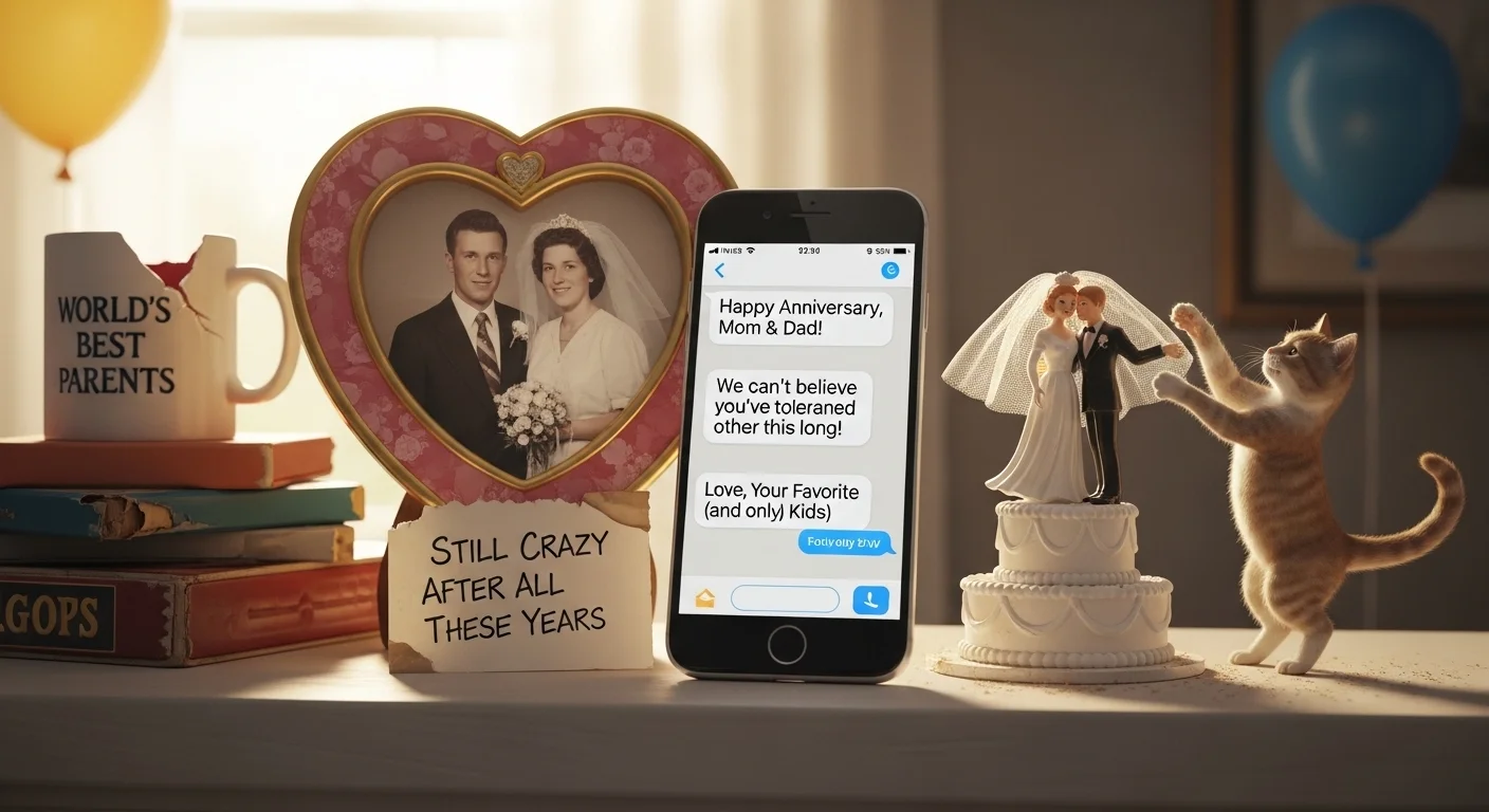 Thoughtful Card Messages for a Wedding Anniversary