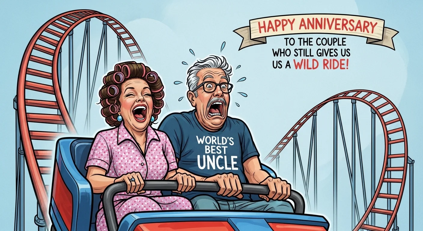 Unique anniversary wishes for aunt and uncle
