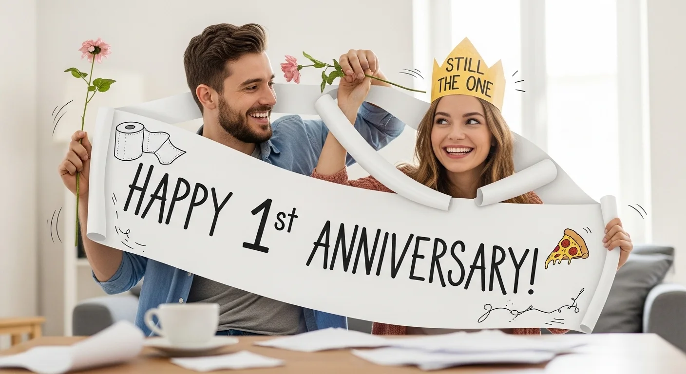 Unique first anniversary wishes