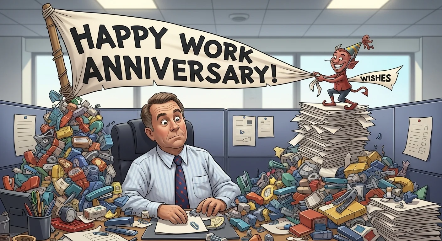 Work anniversary appreciation messages