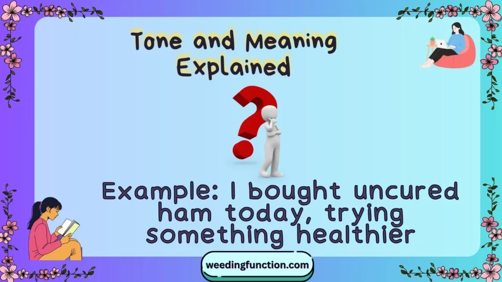 Tone and Meaning Explained