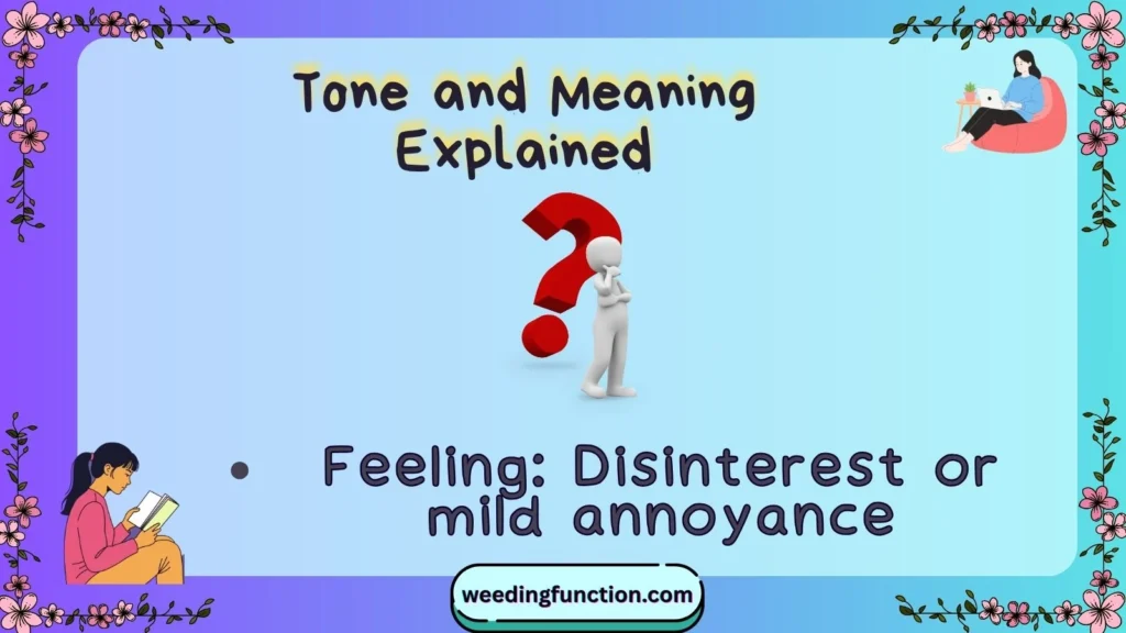 Tone and Meaning Explained