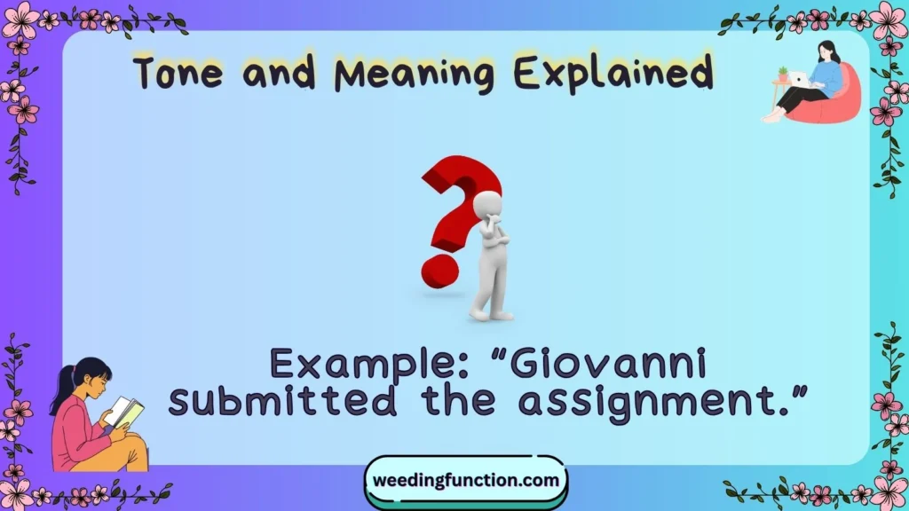 Tone and Meaning Explained