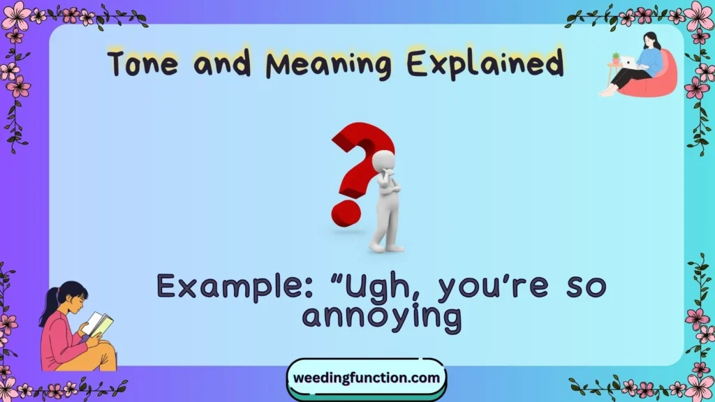 Tone and Meaning Explained