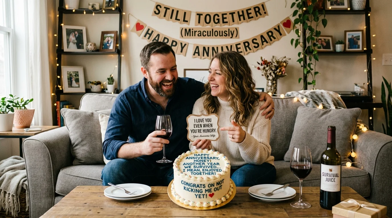 Long-Distance Anniversary Wishes for Husband