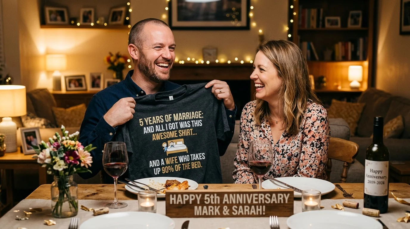 Meaningful anniversary gift experiences for husband
