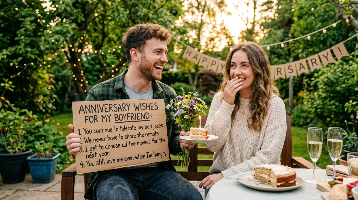 Short anniversary wishes for my boyfriend