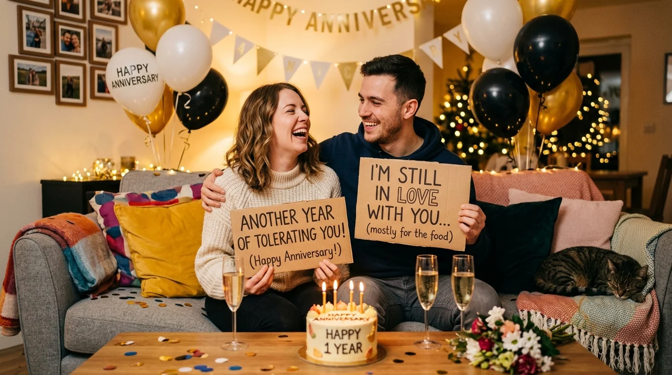 Social Media Captions for a Wedding Anniversary