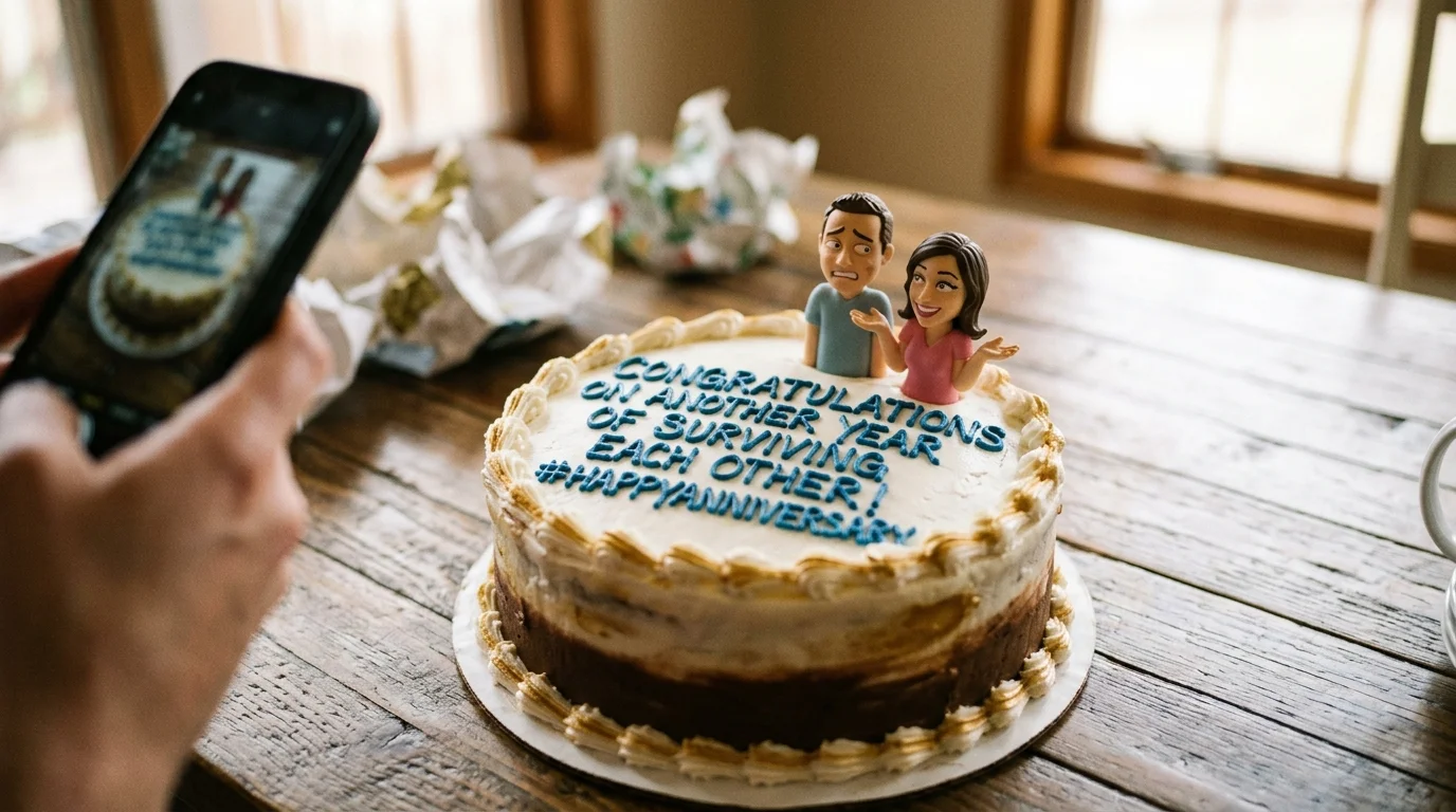 Social Media Captions for a Wedding Anniversary