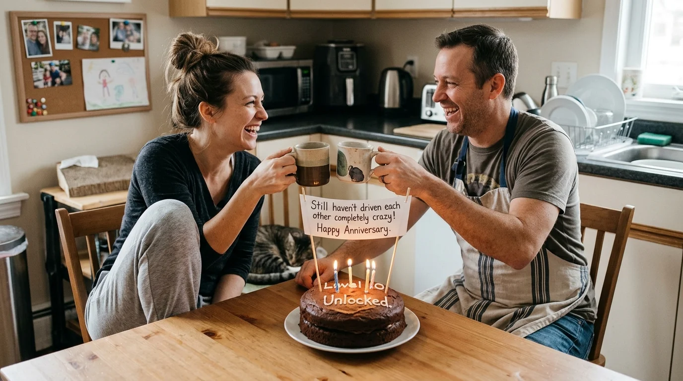 Thoughtful Card Messages for a Wedding Anniversary