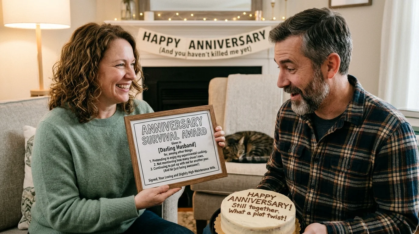 Thoughtful Card Messages for a Wedding Anniversary
