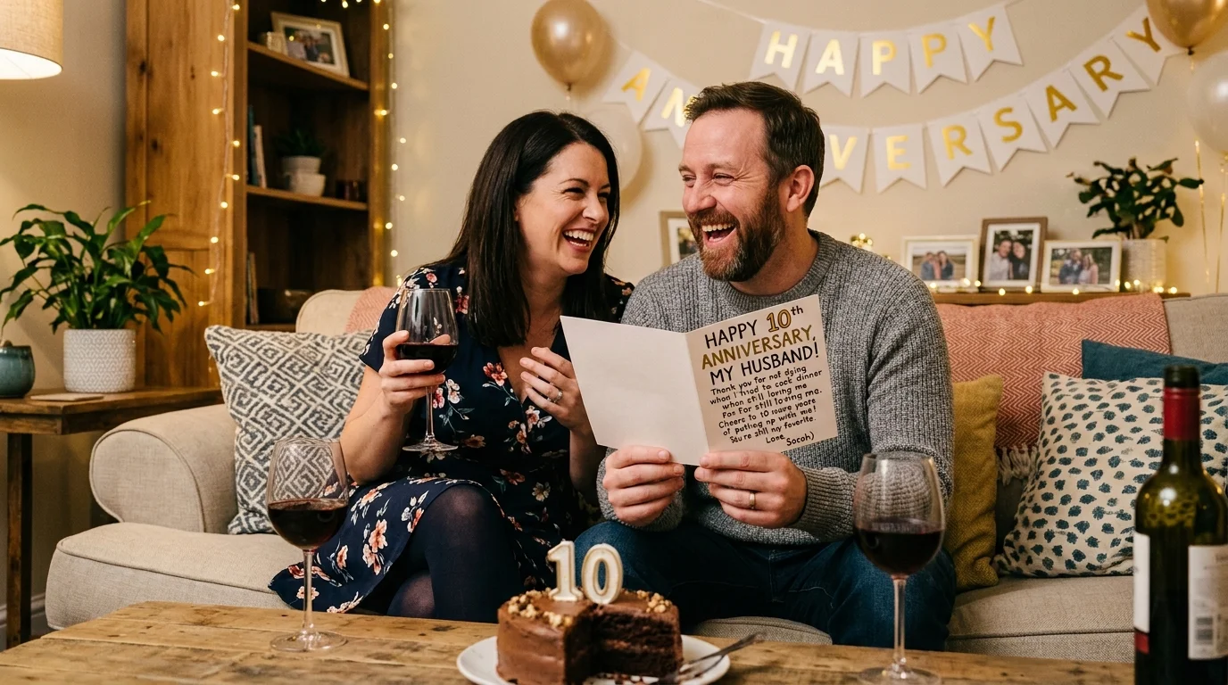 Thoughtful Card Messages for a Wedding Anniversary